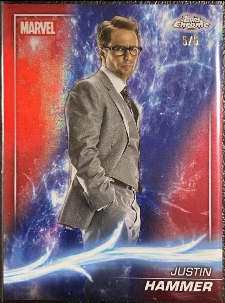 Justin Hammer [Red Refractor] #6