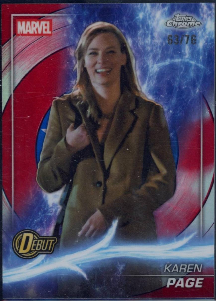 Karen Page [Captain America Refractor] #180