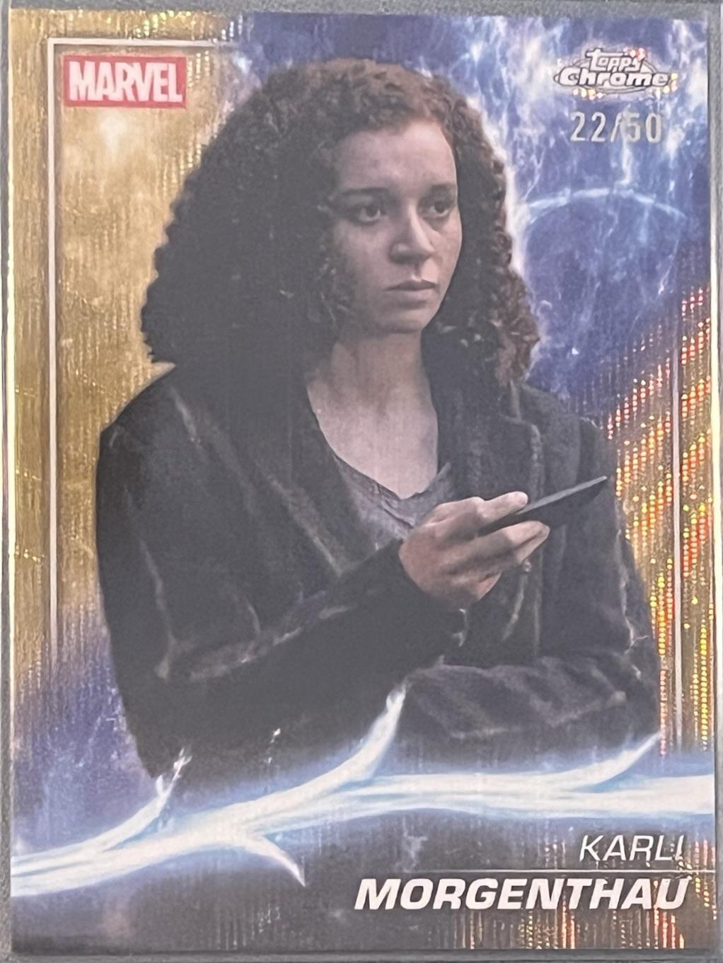 Karli Morgenthau [Gold Wave Refractor] #102