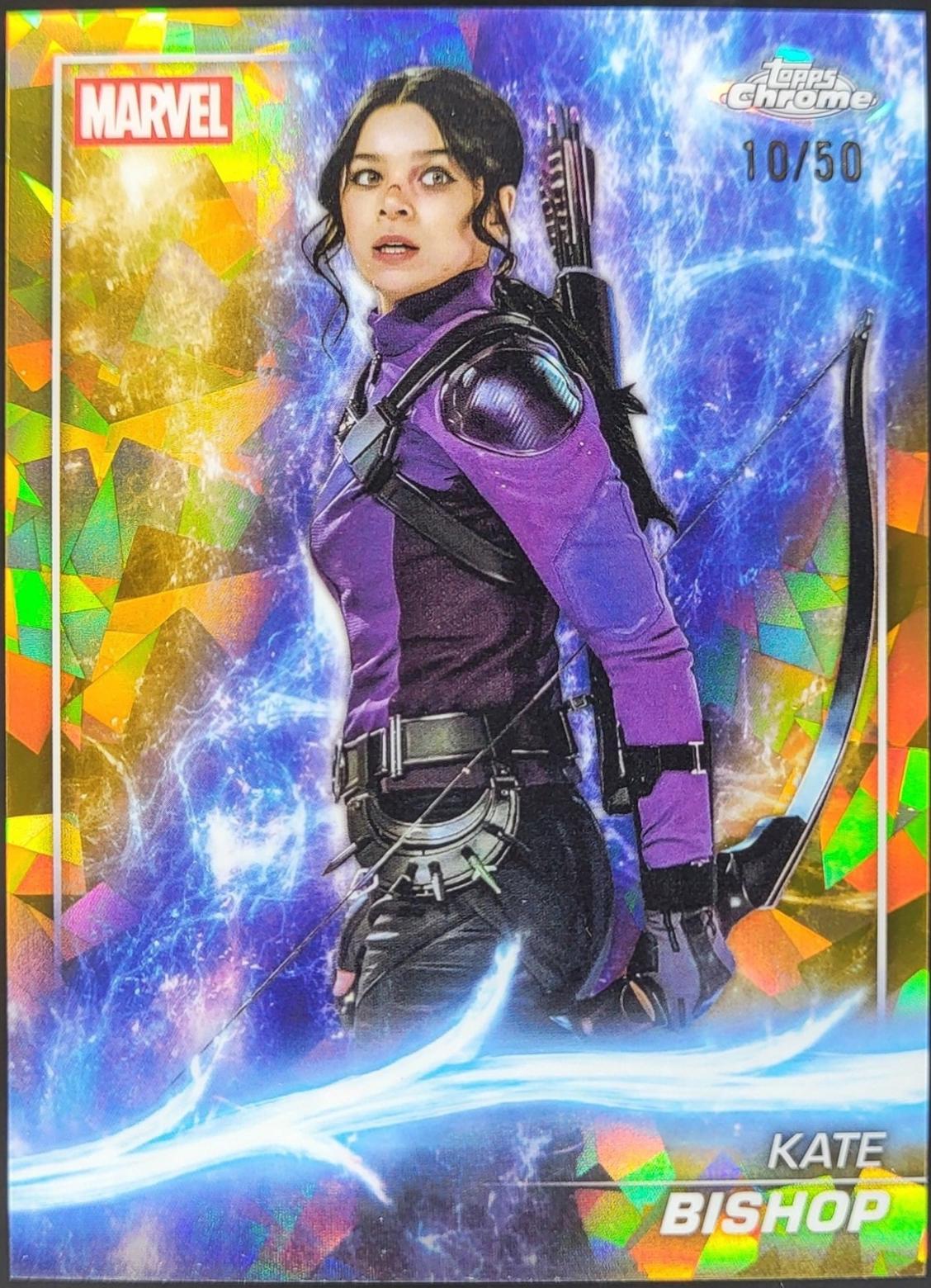 Kate Bishop [Gold Refractor] #128