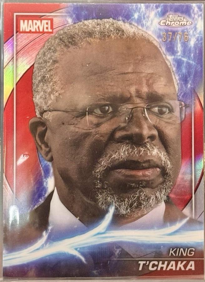 King T'Chaka [Captain America Refractor] #63