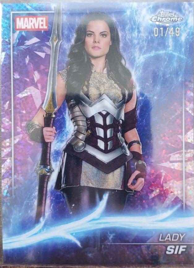 Lady Sif [Ms Marvel Speckle Refractor] #18