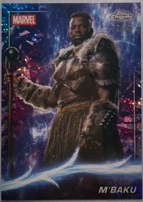 M'Baku [Ms Marvel Speckle Refractor] #83