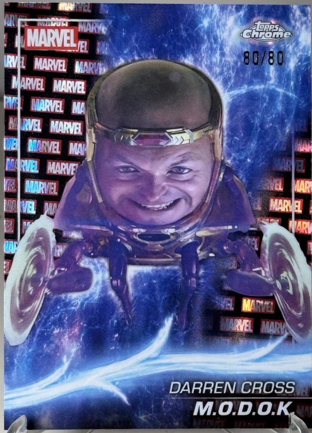 M.O.D.O.K. [Marvel Red Black Lava Refractor] #147