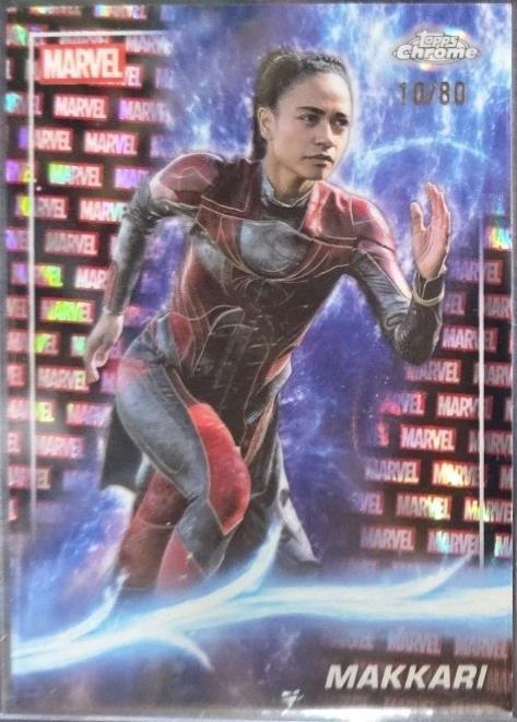Makkari [Marvel Red Black Lava Refractor] #123