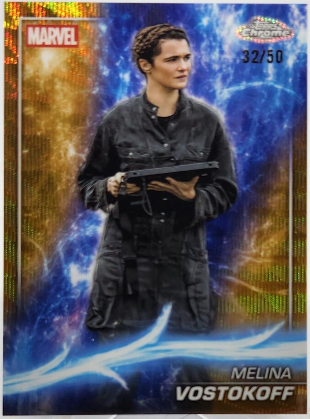 Melina Vostokoff [Gold Wave Refractor] #108