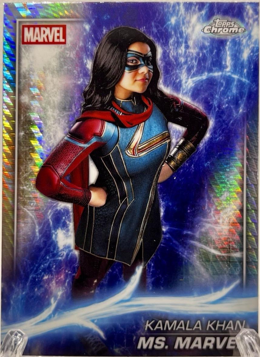 Ms. Marvel [Prism Refractor] #136