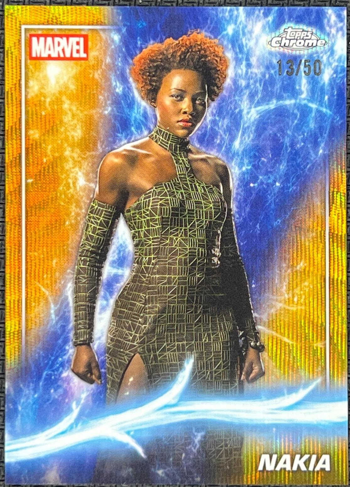 Nakia [Gold Wave Refractor] #81