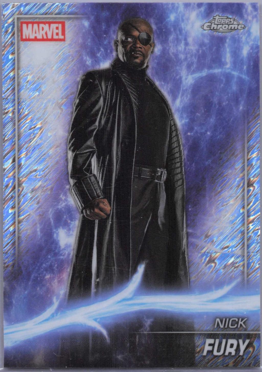 Nick Fury [Shimmer Refractor] #9