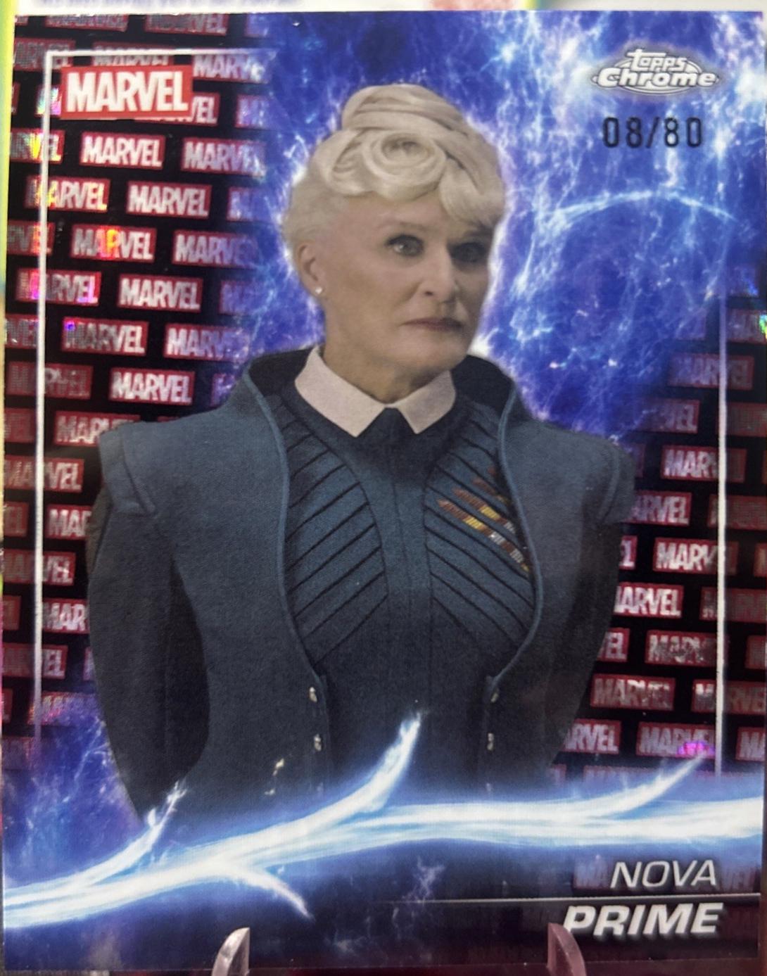 Nova Prime [Marvel Red Black Lava Refractor] #51