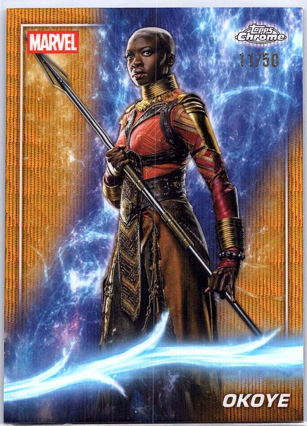 Okoye [Gold Wave Refractor] #82
