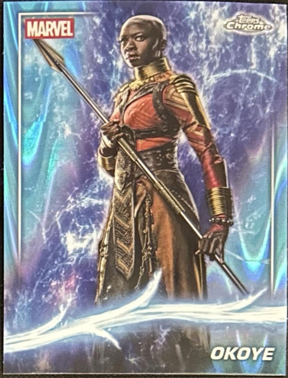 Okoye [Sky Blue RayWave Refractor] #82