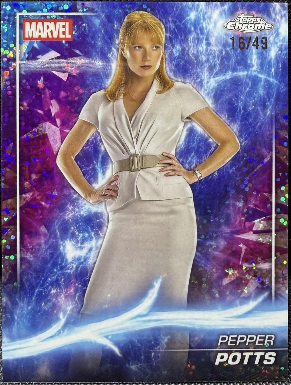 Pepper Potts [Ms Marvel Speckle Refractor] #5