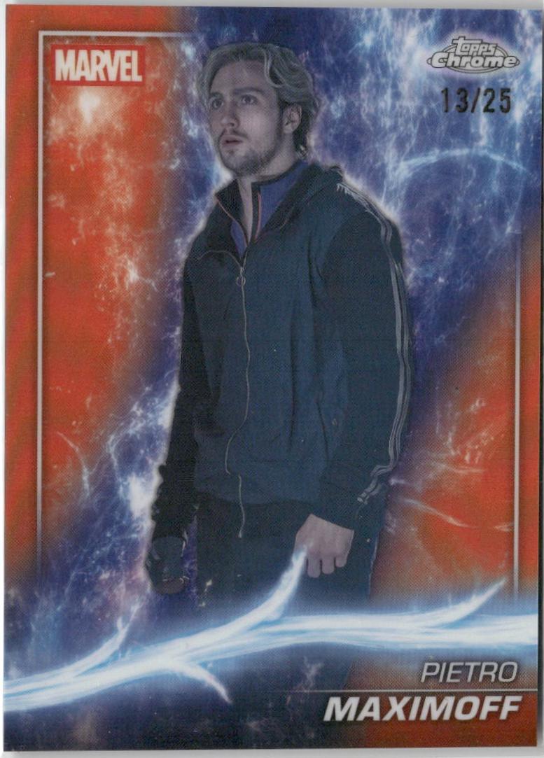 Pietro Maximoff [Orange Refractor] #53