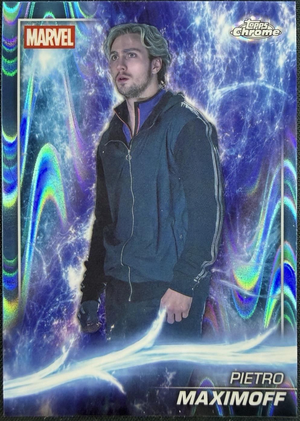 Pietro Maximoff [Sky Blue RayWave Refractor] #53