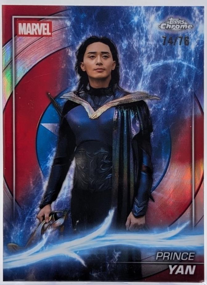 Prince Yan [Captain America Refractor] #159