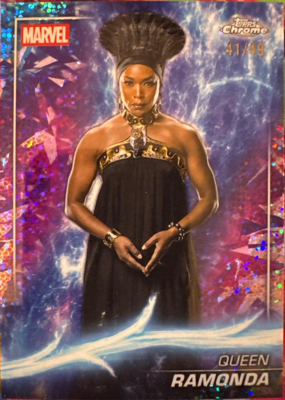 Queen Ramonda [Ms Marvel Speckle Refractor] #86