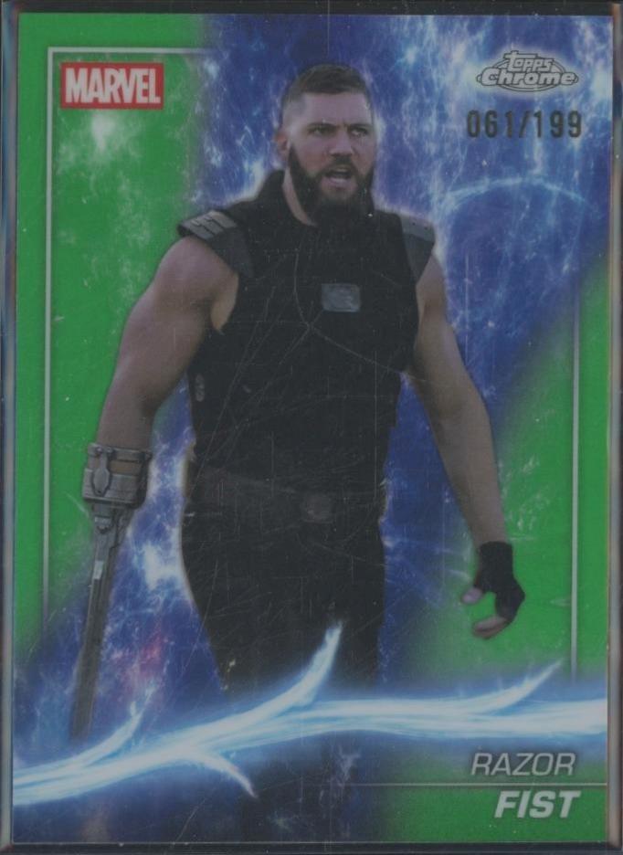 Razor Fist [Green Refractor] #116