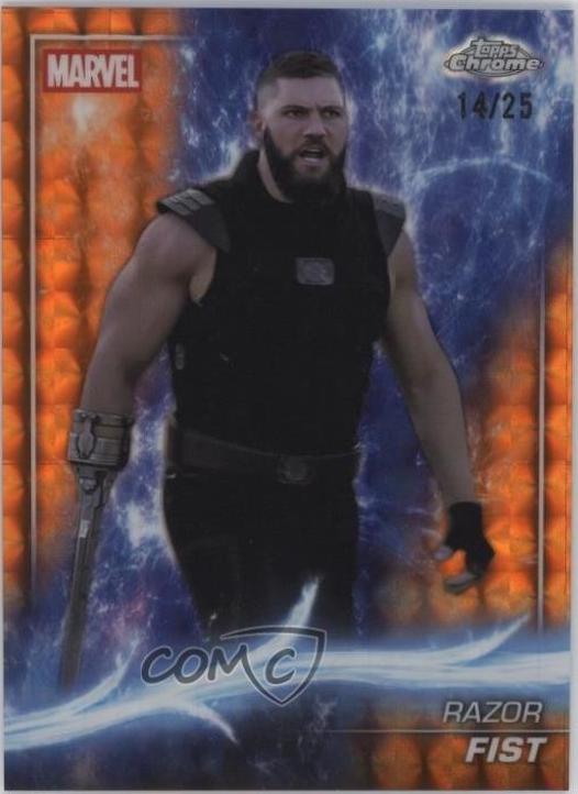 Razor Fist [Orange Geometric Refractor] #116