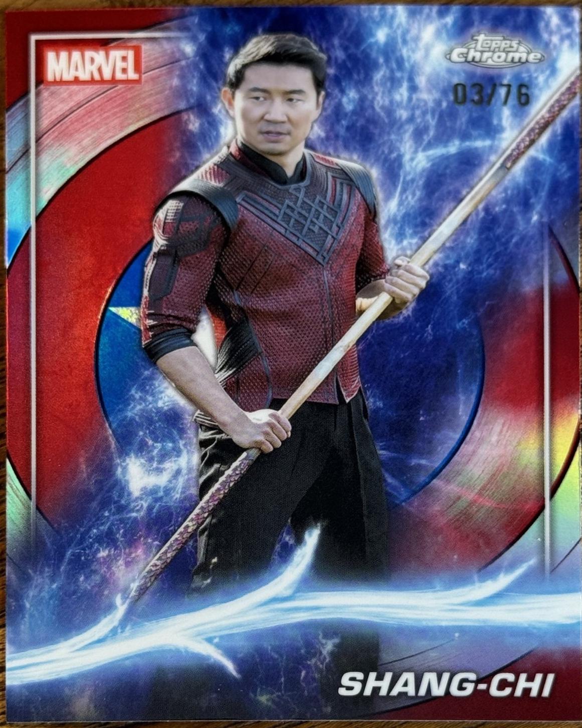 Shang-Chi [Captain America Refractor] #110
