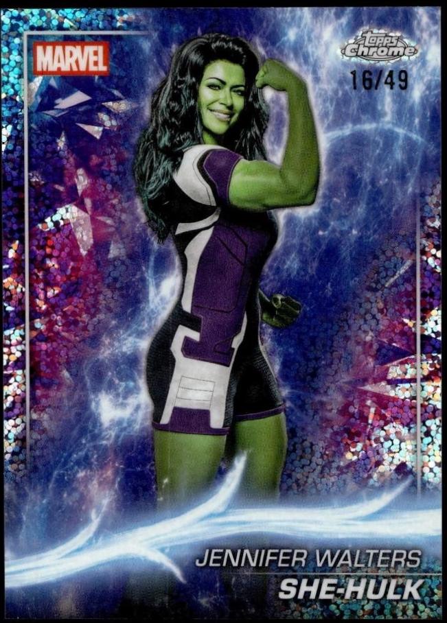 She-Hulk [Ms Marvel Speckle Refractor] #137
