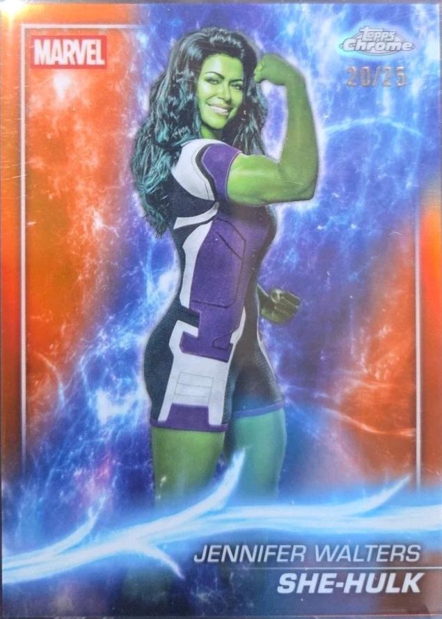 She-Hulk [Orange Refractor] #137