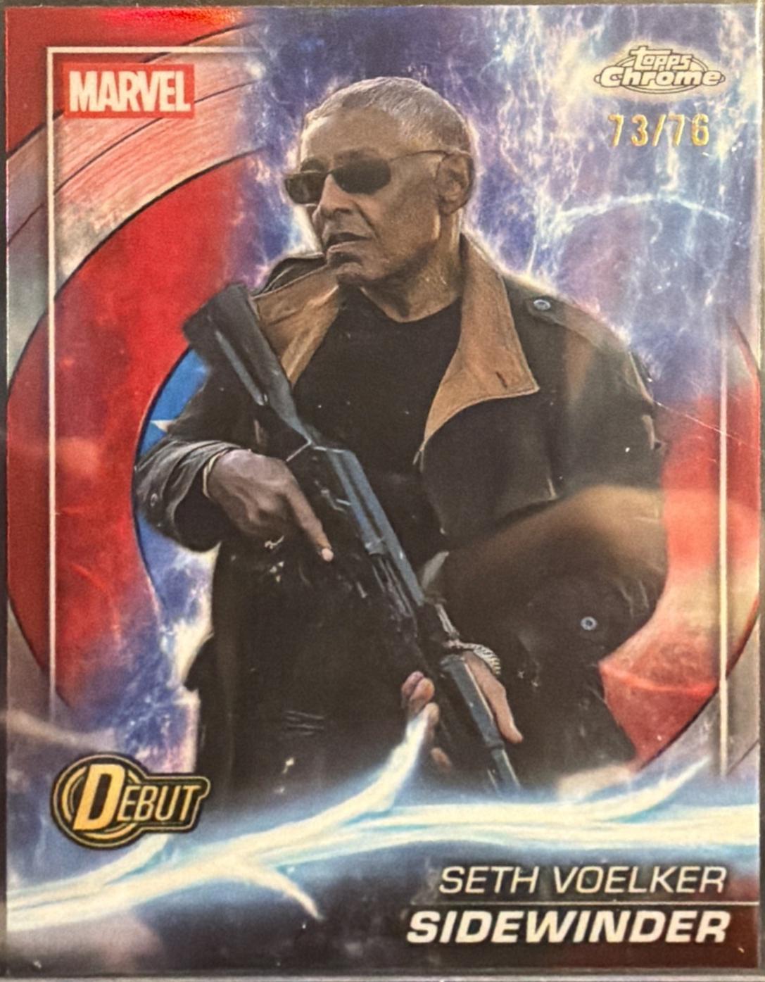 Sidewinder [Captain America Refractor] #172