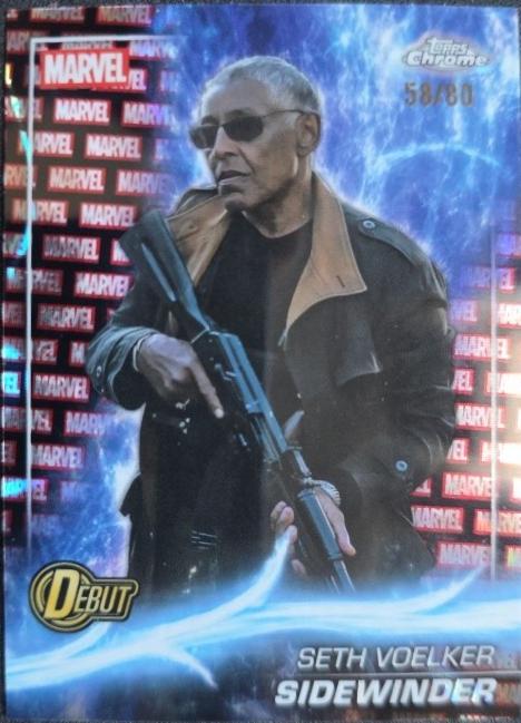 Sidewinder [Marvel Red Black Lava Refractor] #172
