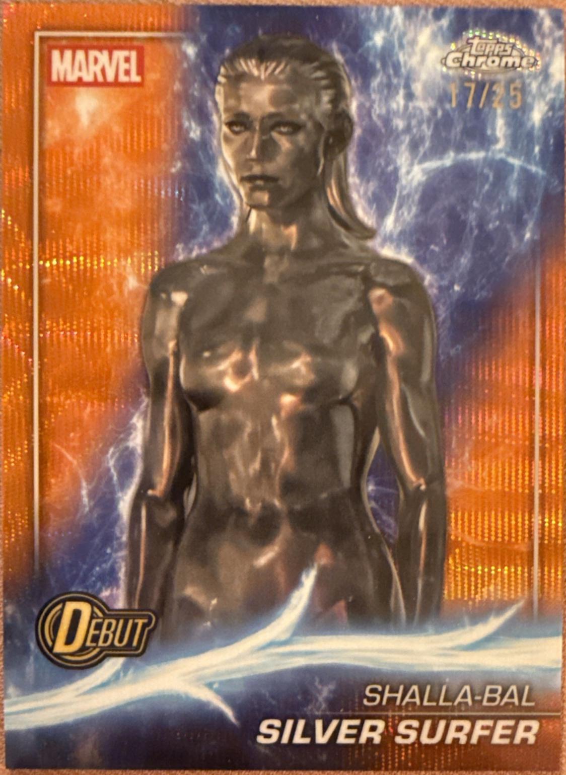 Silver Surfer [Orange Wave Refractor] #198