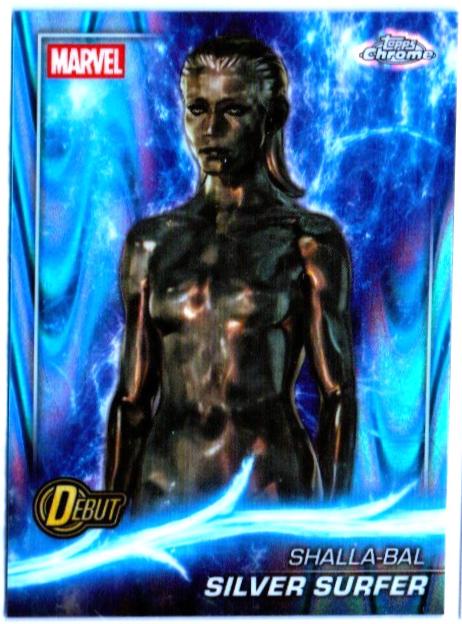 Silver Surfer [Sky Blue RayWave Refractor] #198