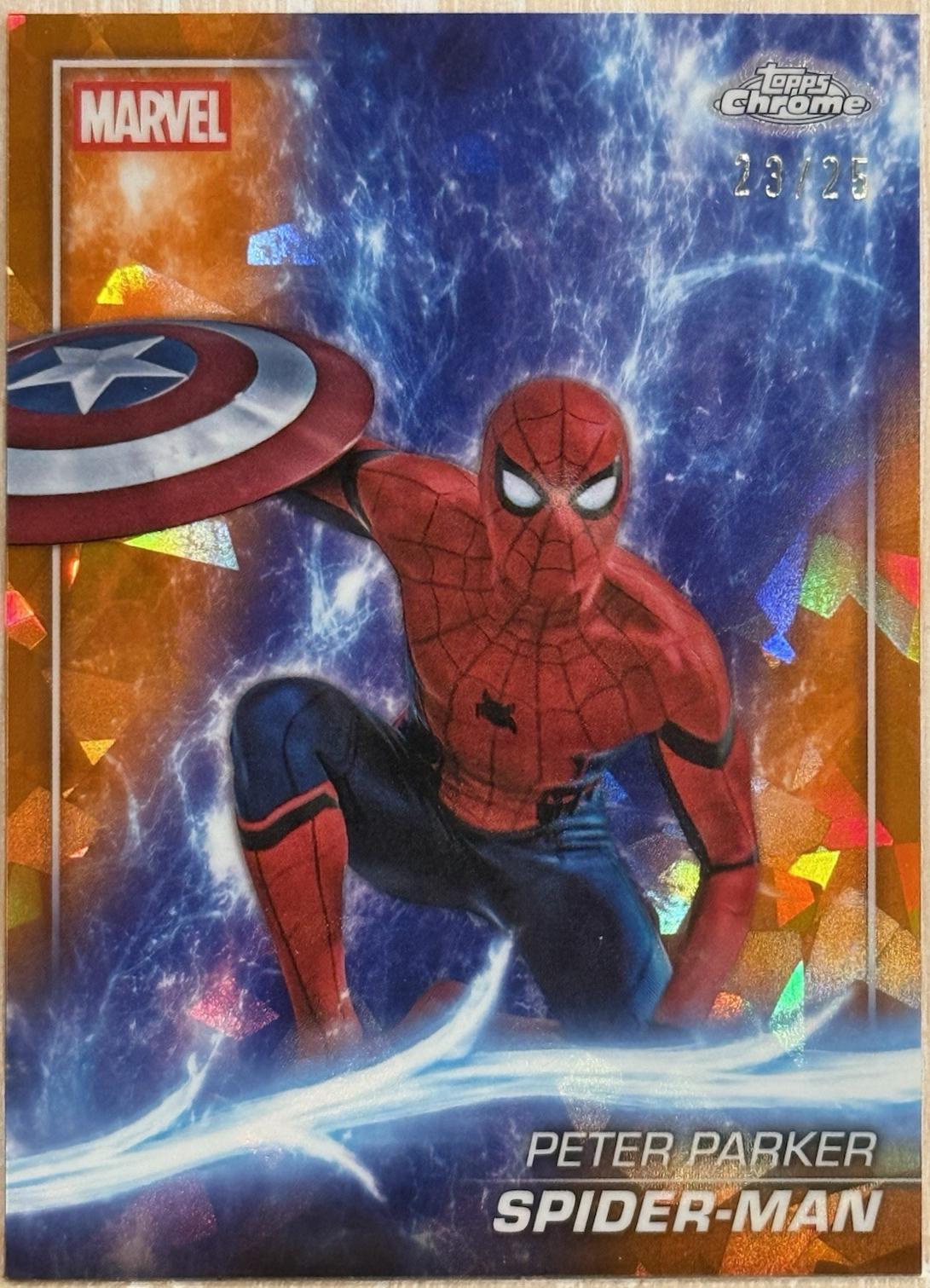 Spider-Man [Orange Refractor] #61