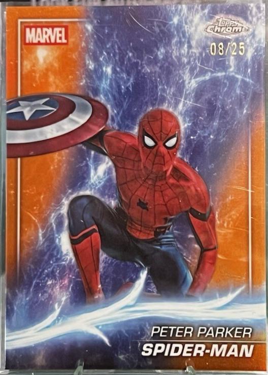 Spider-Man [Orange Wave Refractor] #61