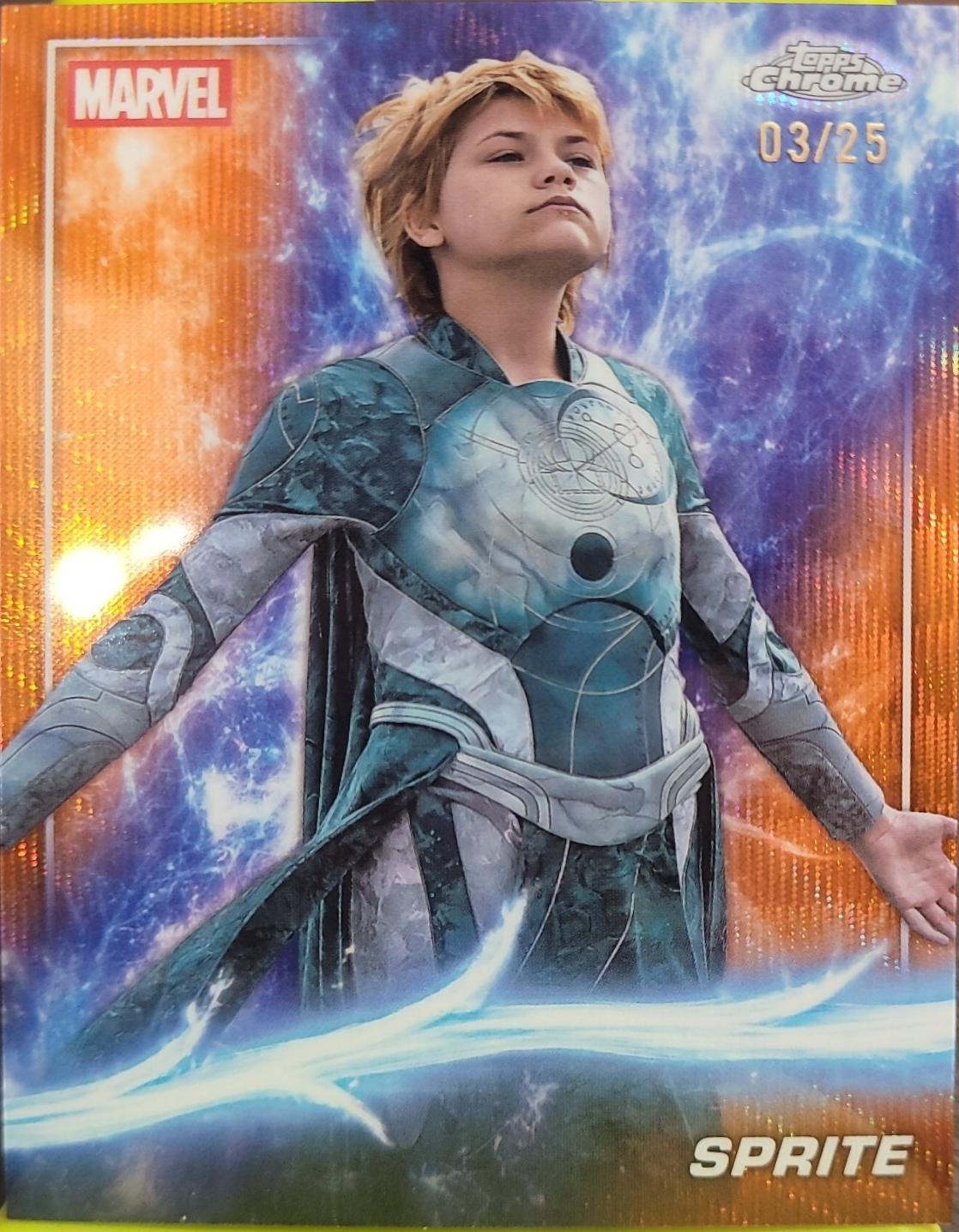 Sprite [Orange Refractor] #121