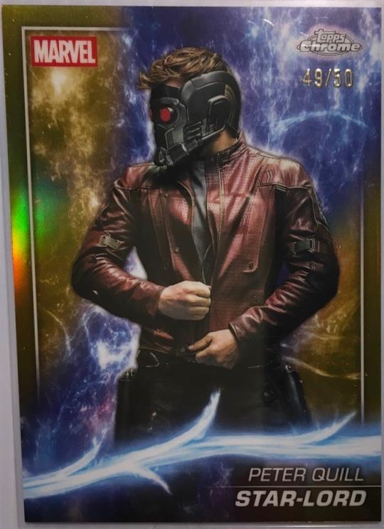 Star-Lord [Gold Refractor] #42