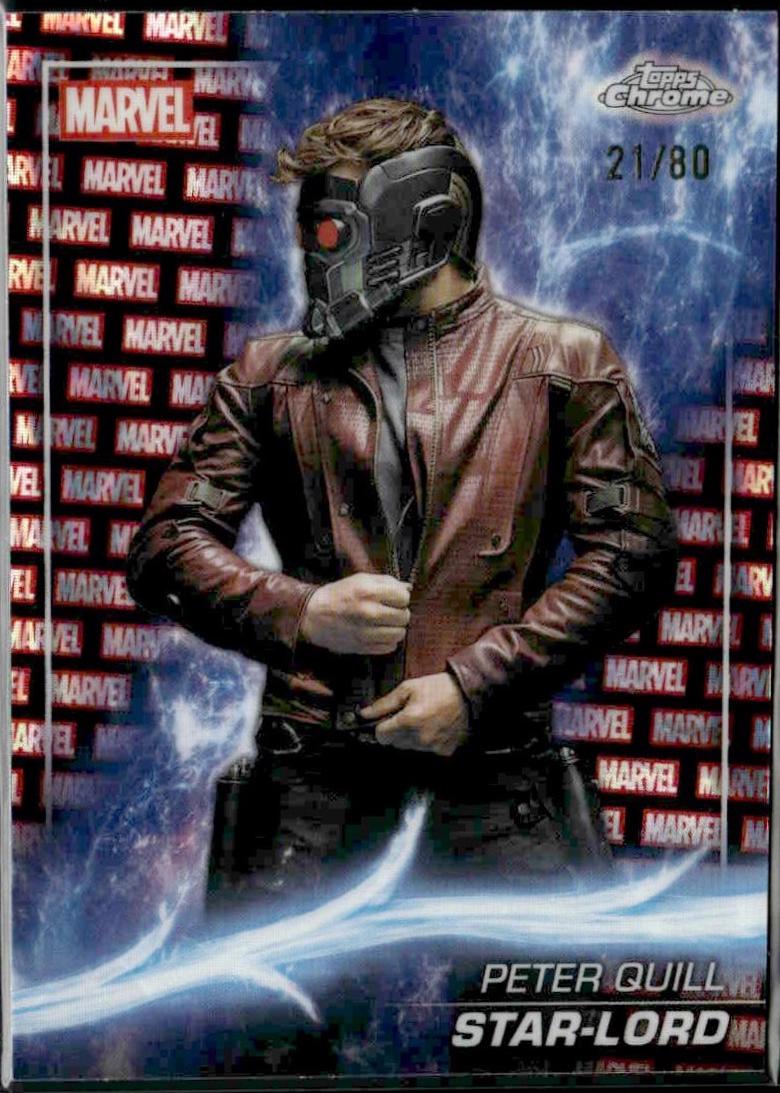 Star-Lord [Marvel Red Black Lava Refractor] #42