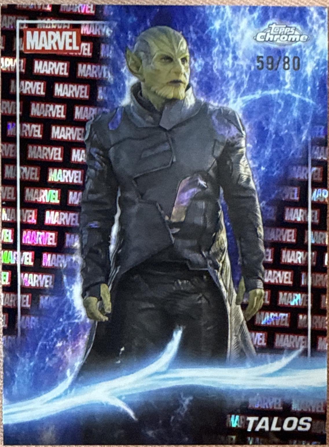 Talos [Marvel Red Black Lava Refractor] #98