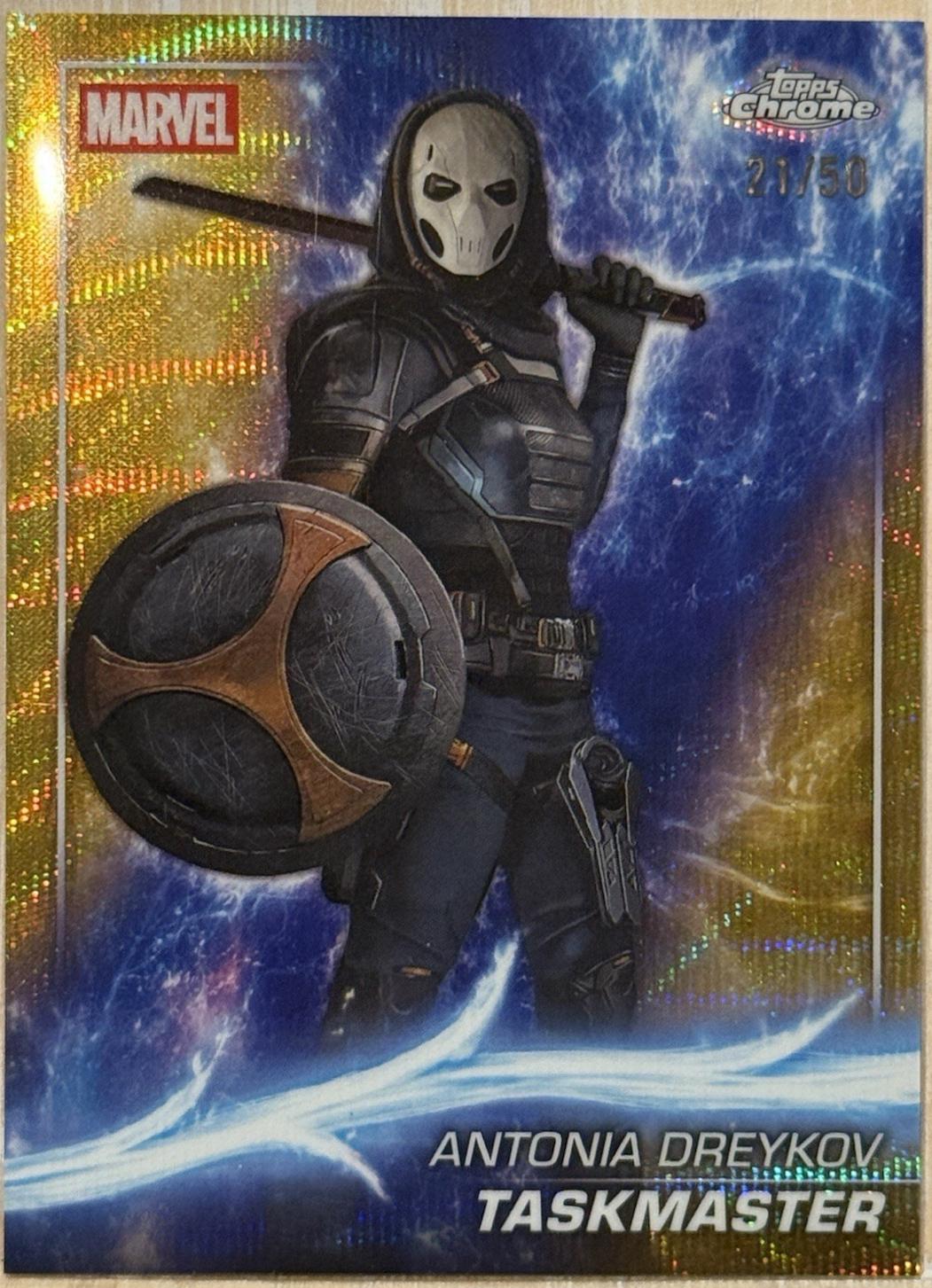 Taskmaster [Gold Wave Refractor] #185