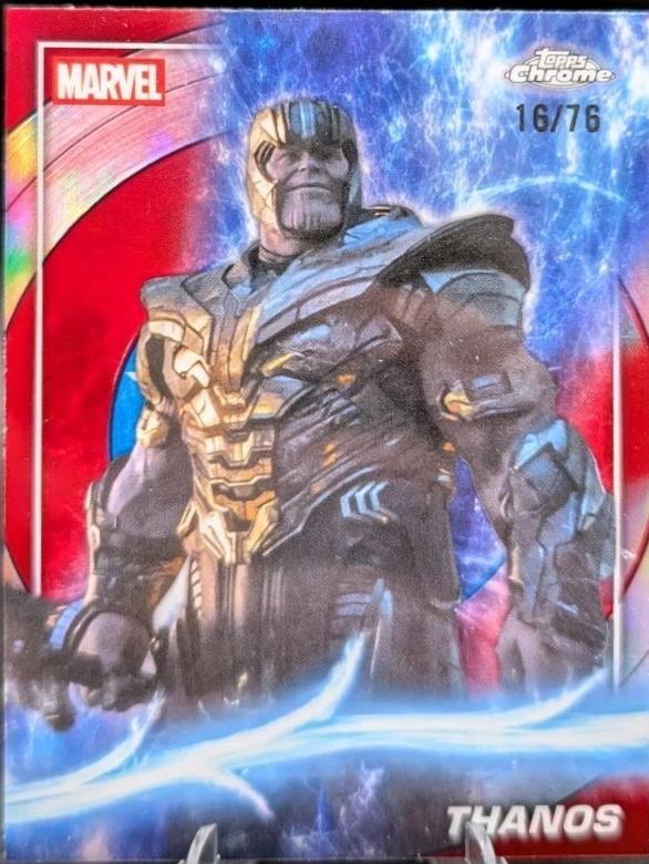 Thanos [Captain America Refractor] #100