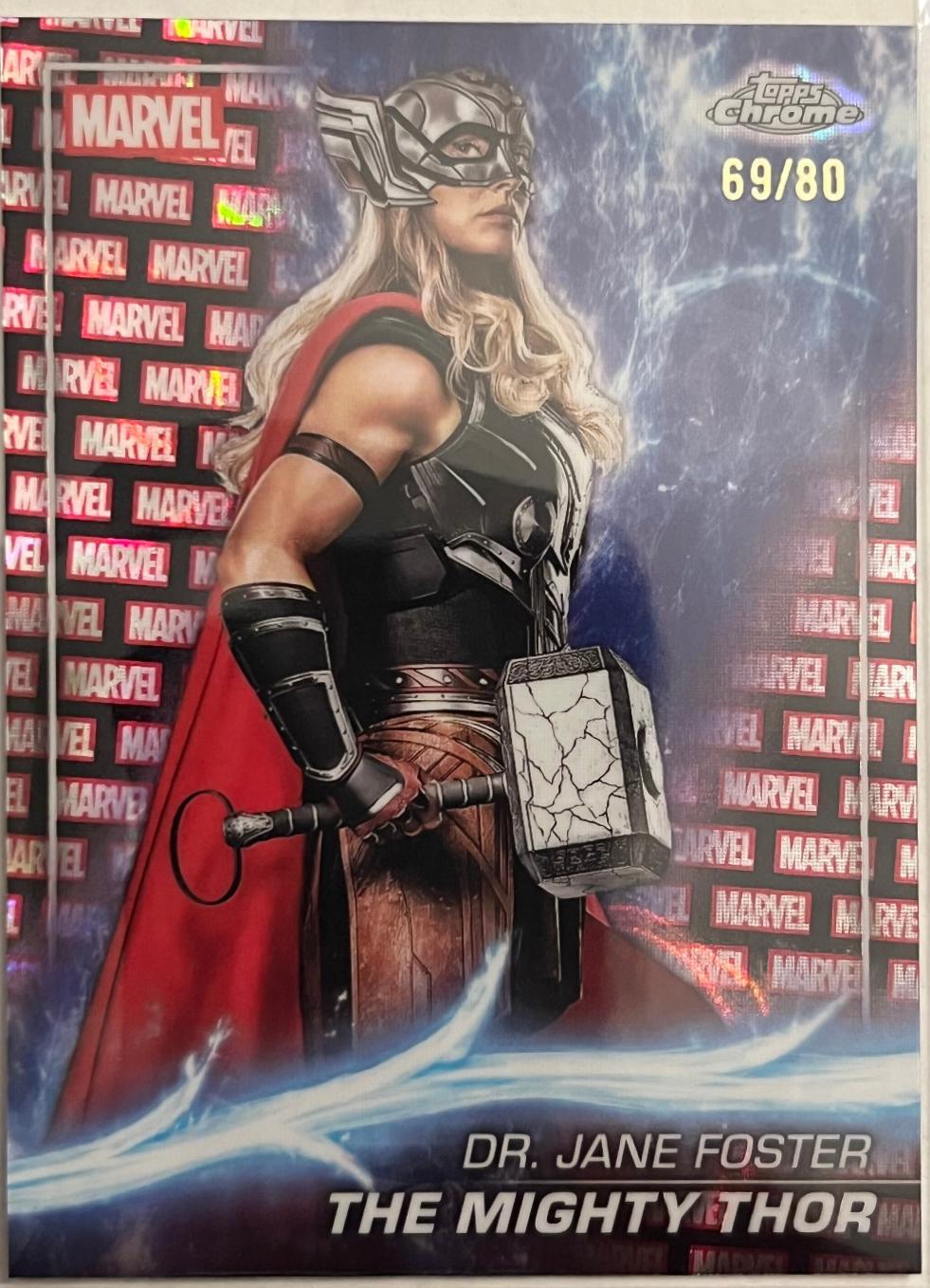 The Mighty Thor [Marvel Red Black Lava Refractor] #135
