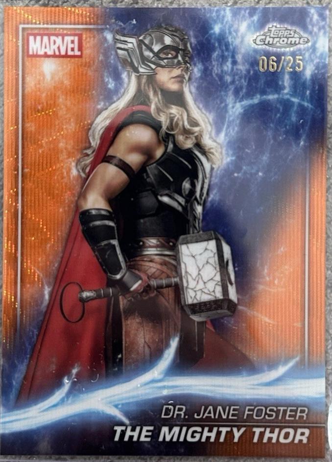 The Mighty Thor [Orange Wave Refractor] #135