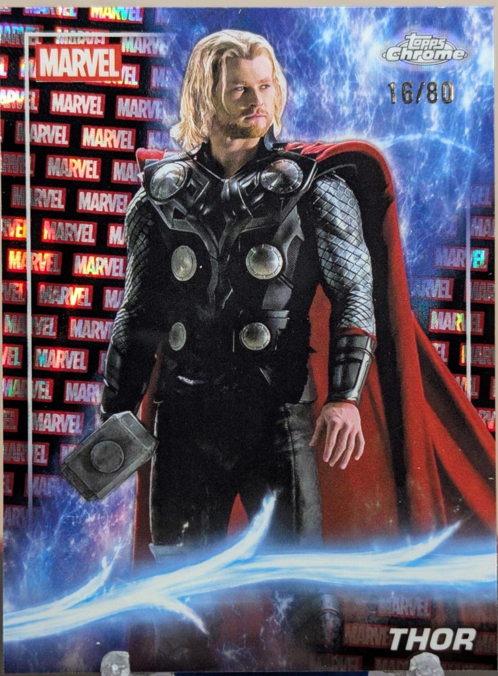 Thor [Marvel Red Black Lava Refractor] #10