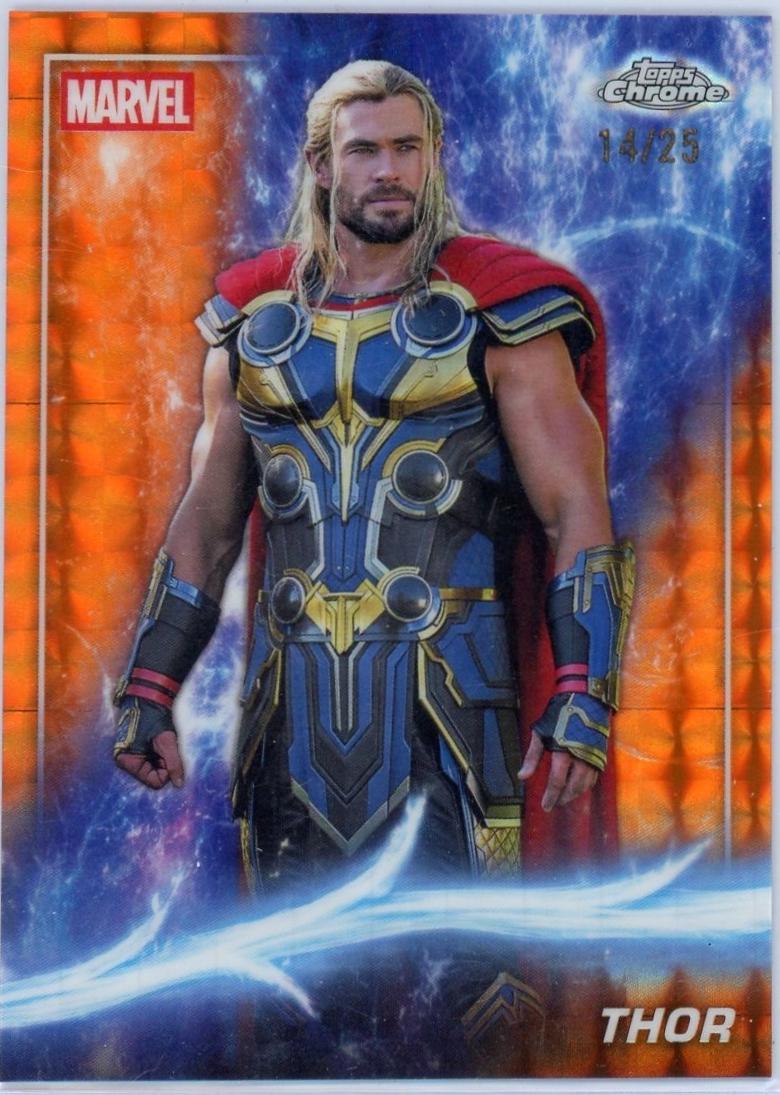 Thor [Orange Geometric Refractor] #134