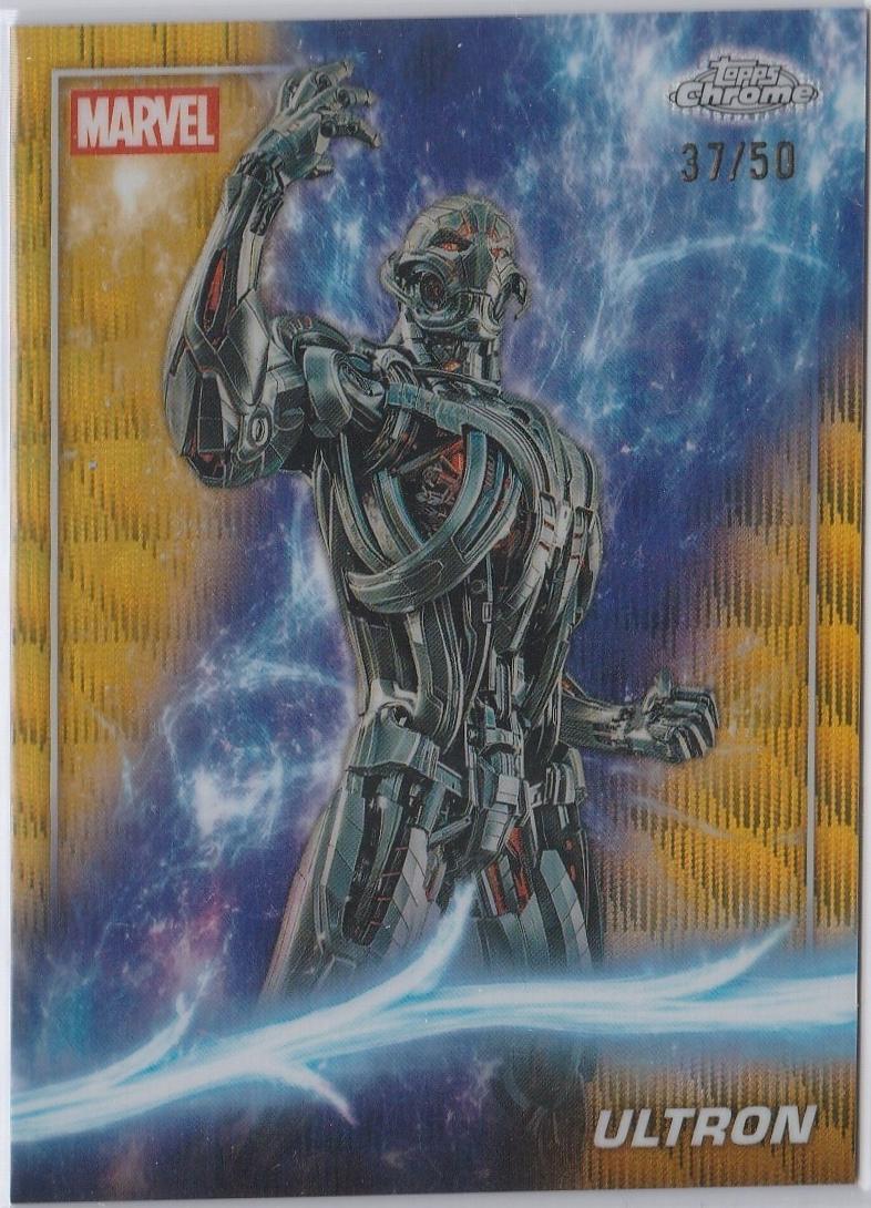 Ultron [Gold Wave Refractor] #54