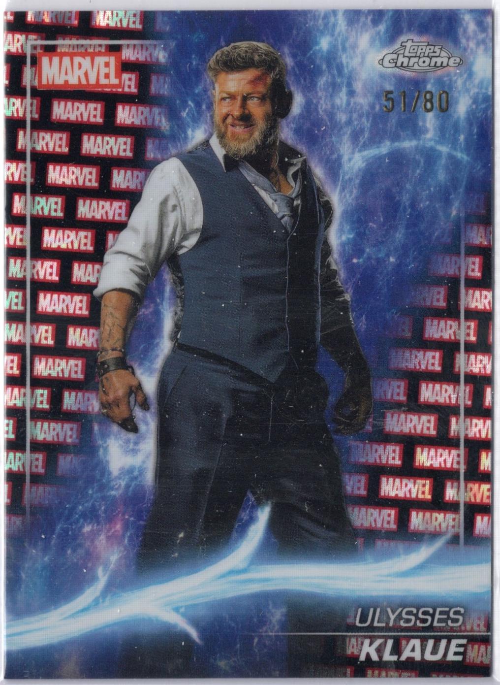 Ulysses Klaue [Marvel Red Black Lava Refractor] #84