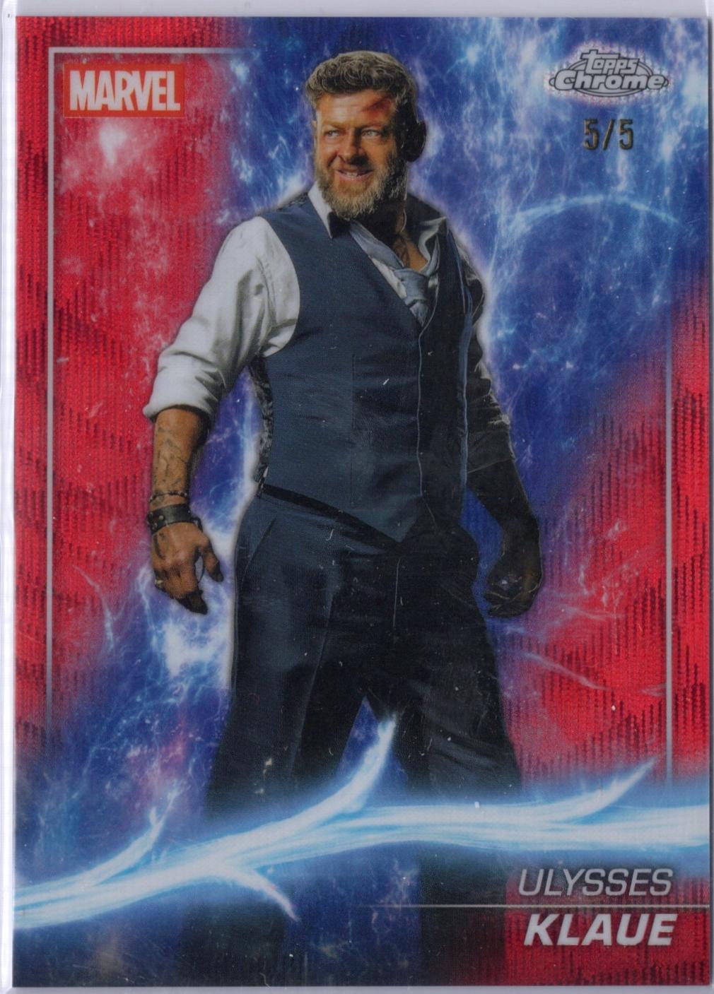 Ulysses Klaue [Red Wave Refractor] #84