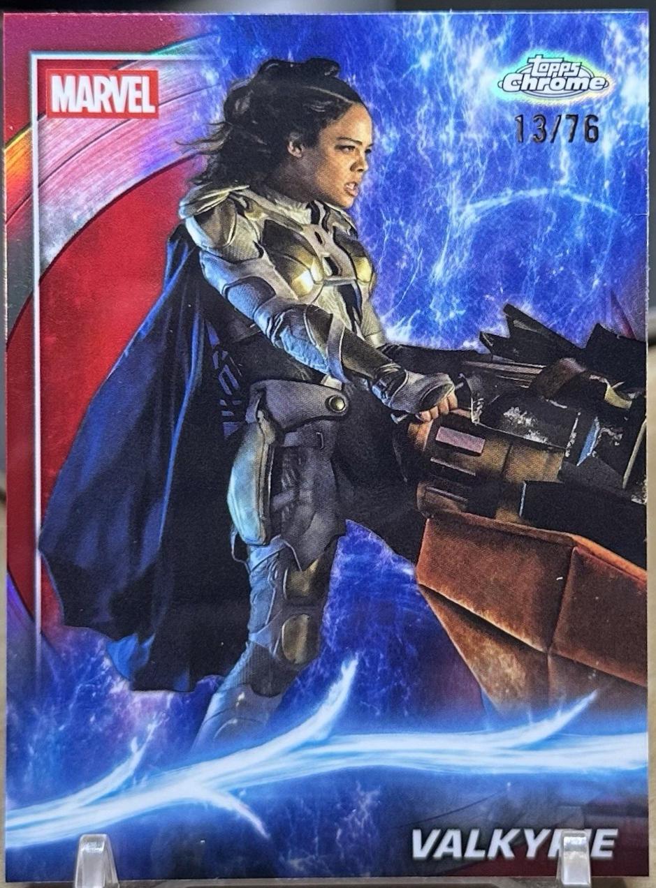 Valkyrie [Captain America Refractor] #74