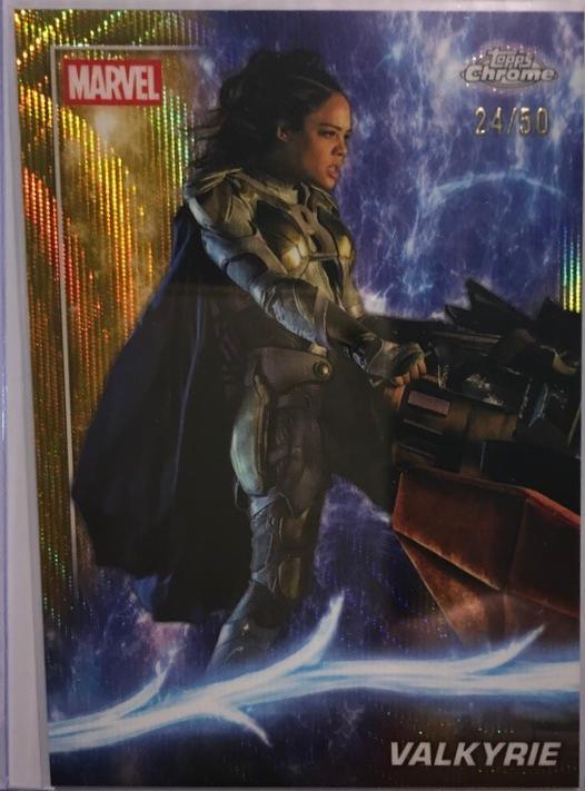 Valkyrie [Gold Wave Refractor] #74