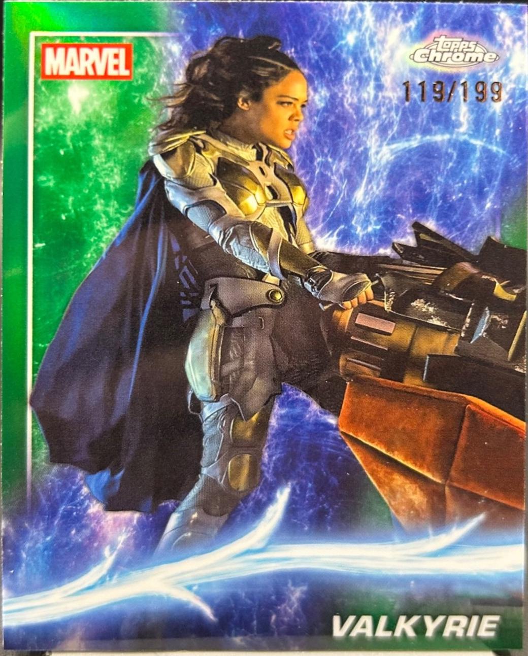 Valkyrie [Green Refractor] #74