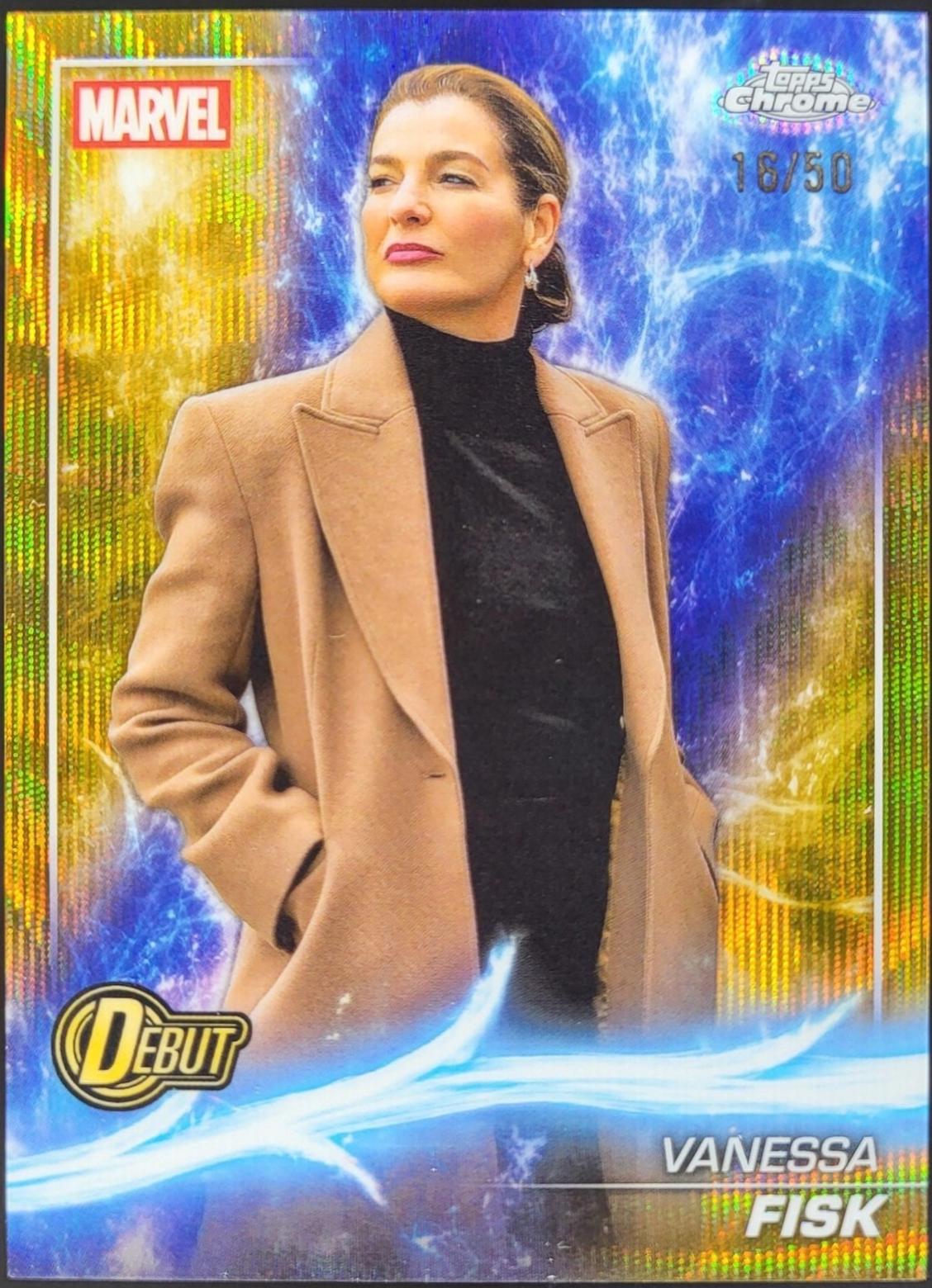 Vanessa Fisk [Gold Wave Refractor] #179
