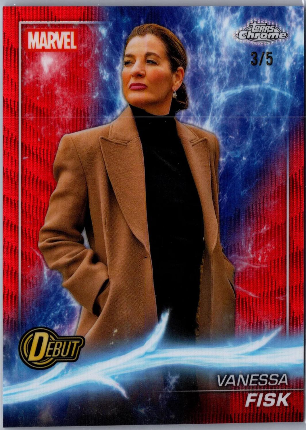 Vanessa Fisk [Red Wave Refractor] #179